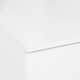 Coiffeuse avec miroir, 2 blanc Dolo