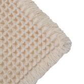 Tapis, 80x50 cm, beige Waffle