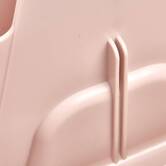 Organiseur, 16,5x16,5x15 cm, rose Poly