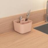 Organiseur, 16,5x16,5x15 cm, rose Poly