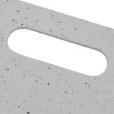 Lot de 2 planches à découper, l.21,5/24 cm, blanc 