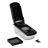 Mandoline 27,5x11,8x11,8 cm, noir Silver pro