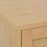 Meuble bas, 1 portes, 1 étagères Cane