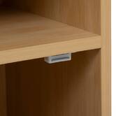 Meuble bas, 1 portes, 1 étagères Cane