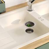 Grille pour évier, inox, gris foncé Néo