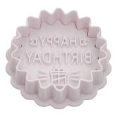 Tampon à pâtisserie, 6,7x5,1x7,1 cm, blanc