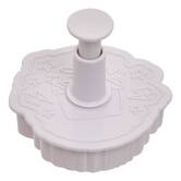 Tampon à pâtisserie, 6,7x5,1x7,1 cm, blanc