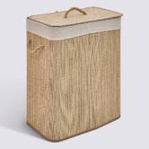 Panier à linge, 100 l, marron Stemy