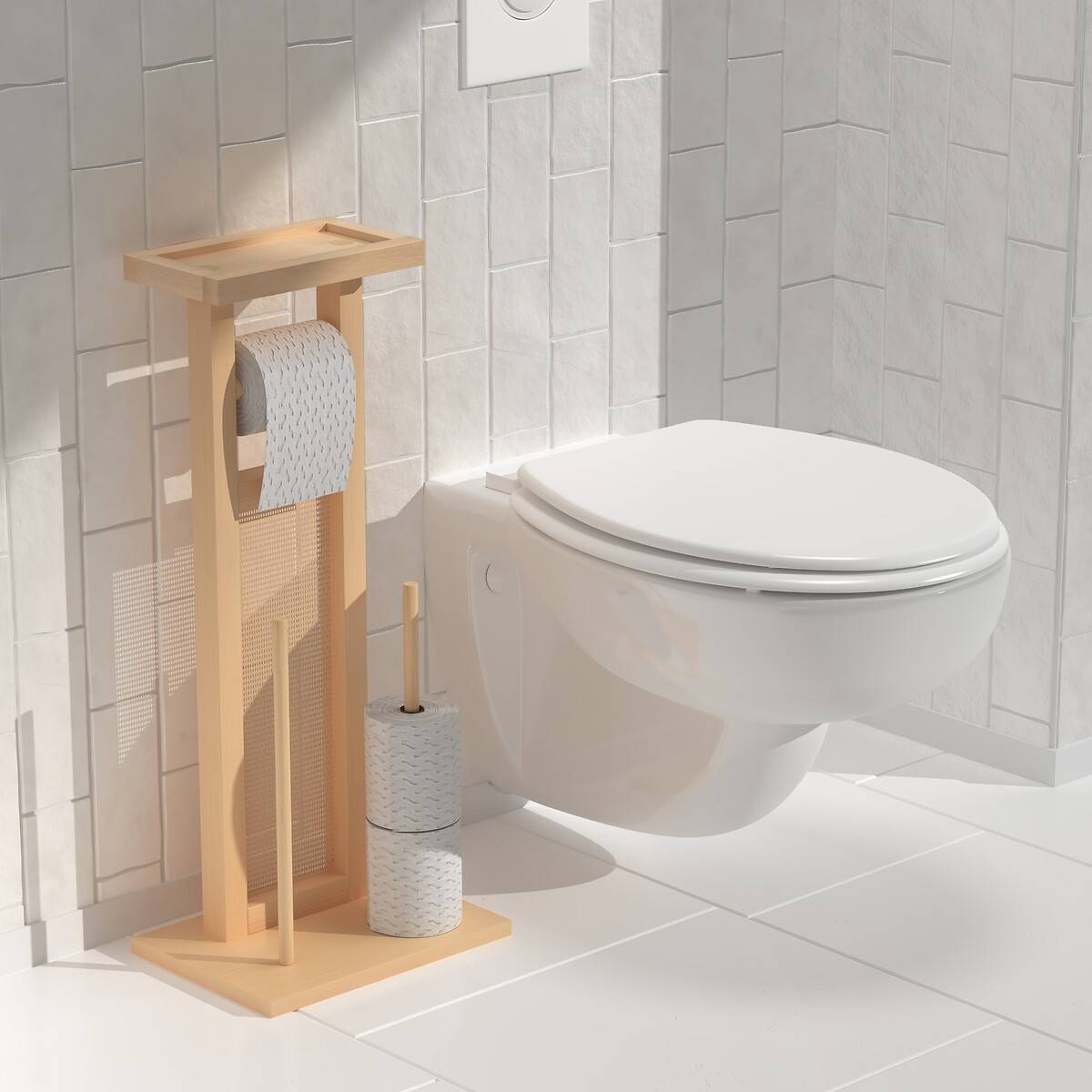 Dérouleur avec réserve, beige