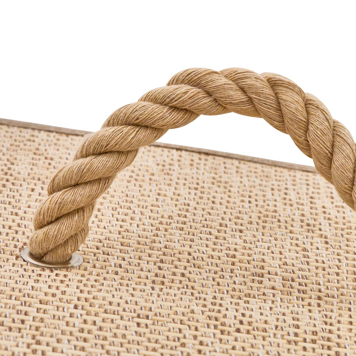 Panier à linge, 48 l, blanc Stemy