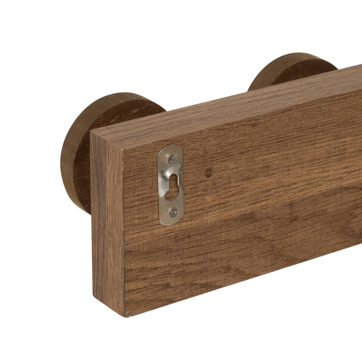 Patere bois/mtl 6t come 