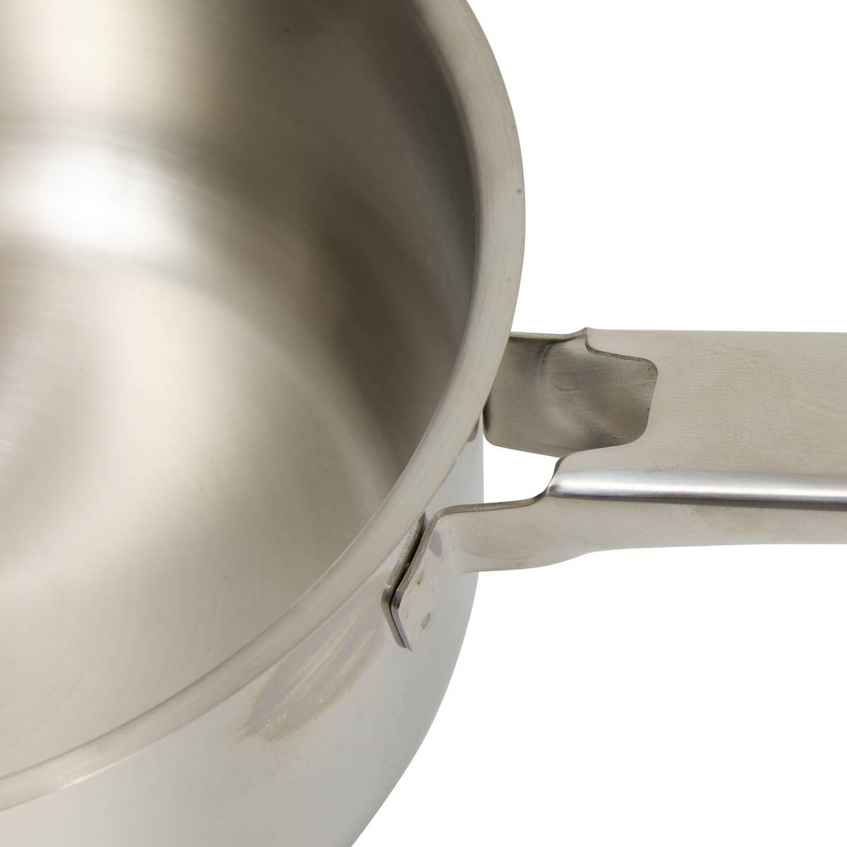 Lot de 2 casseroles, d.16/20 cm, inox 