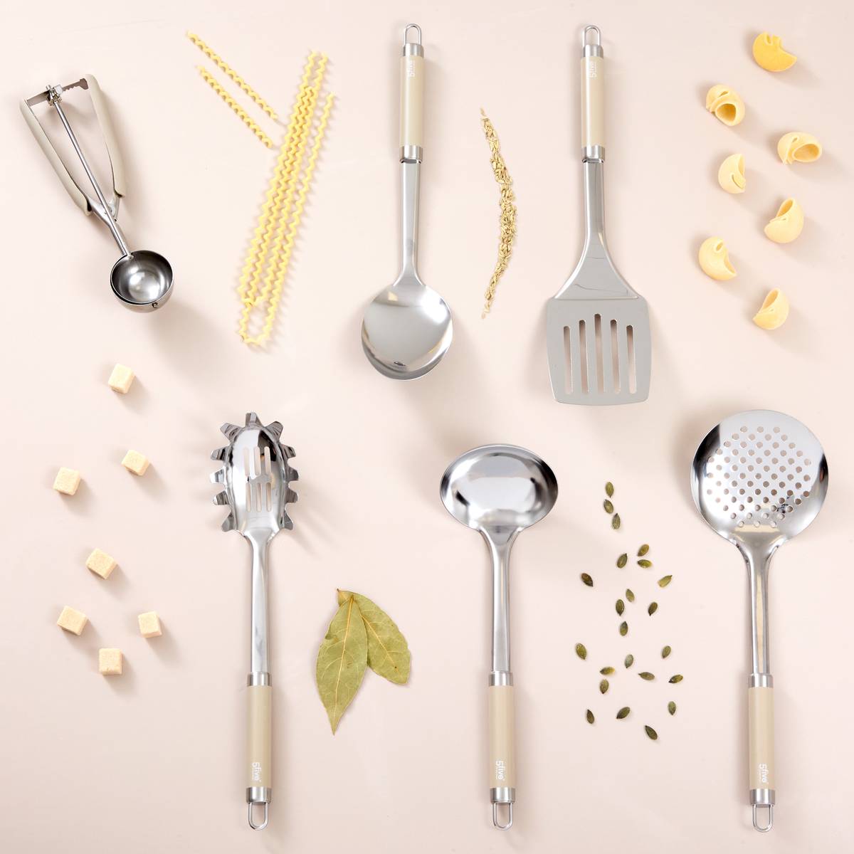 Cuillère, 6,3x3x22,3 cm, gris 