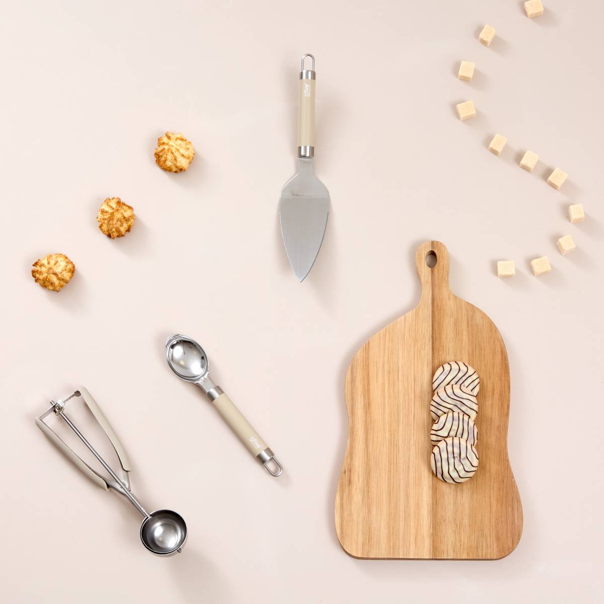 Cuillère portionneuse, inox Solstice