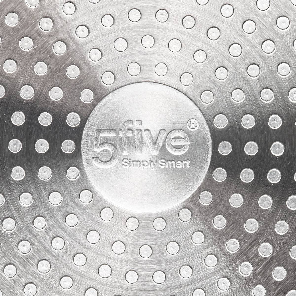 Poêle inox et aluminium, d.28 cm Solstice