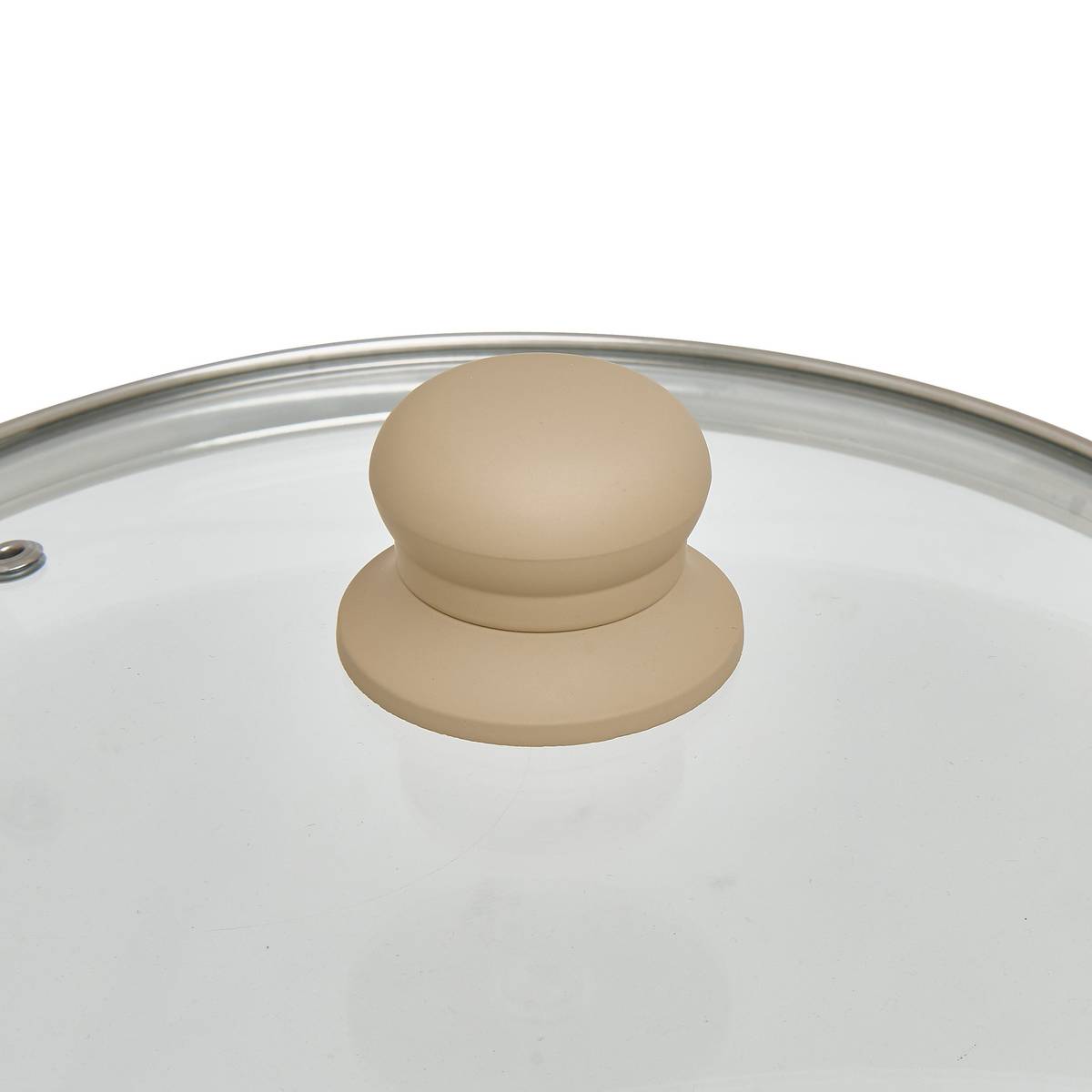 Sauteuse inox et aluminium, d.28 cm Solstice