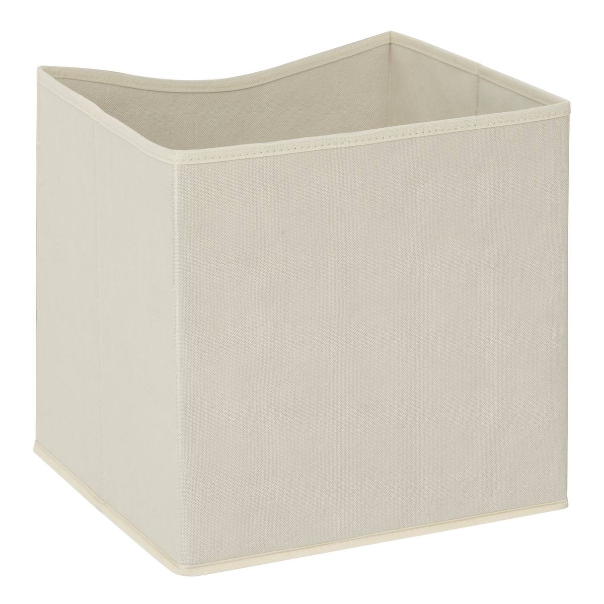 Boîte en carton, 31x31 cm, beige