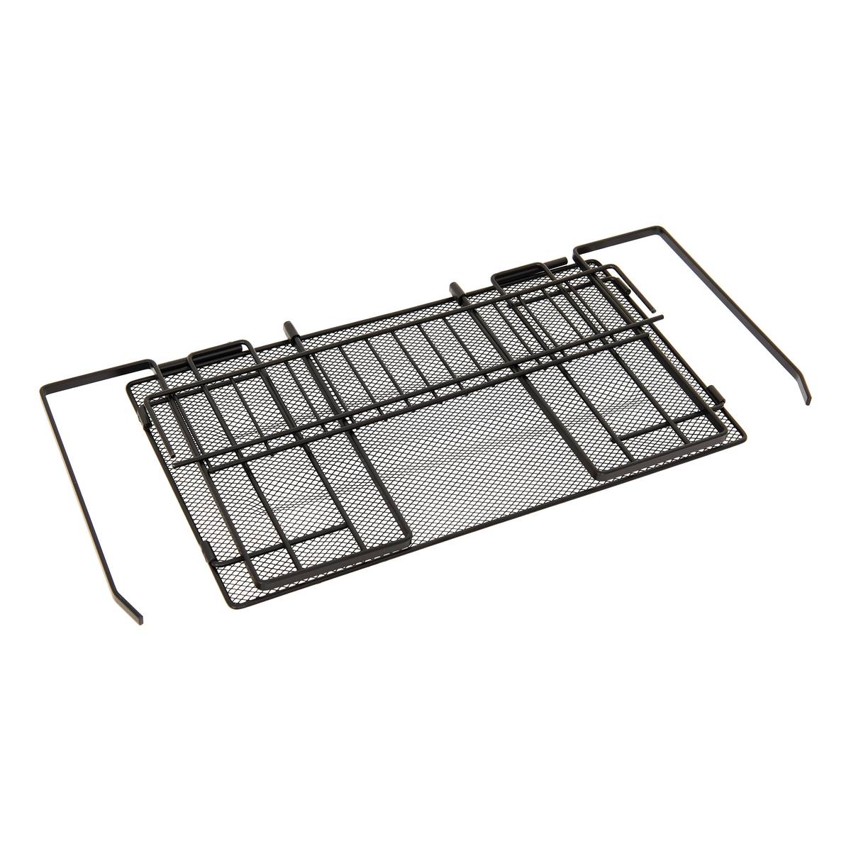 Etagère suspendue, 38,5x21,5x18,2 cm, noir Spacy