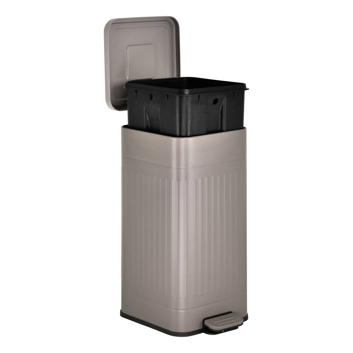 Poubelle 29 l, nougat Nova