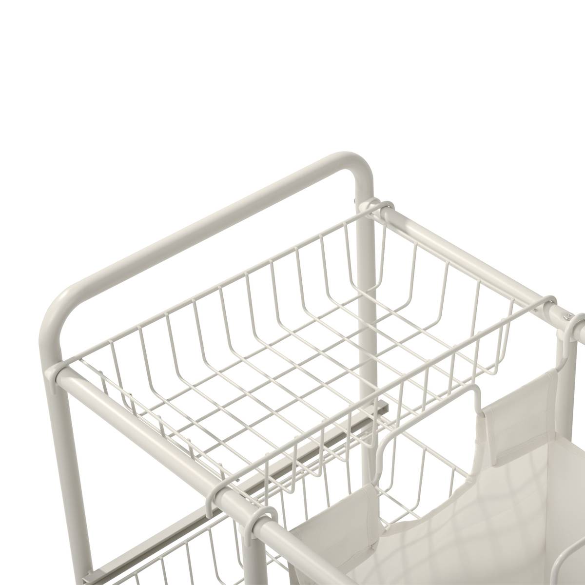 Panier à linge, blanc Linea