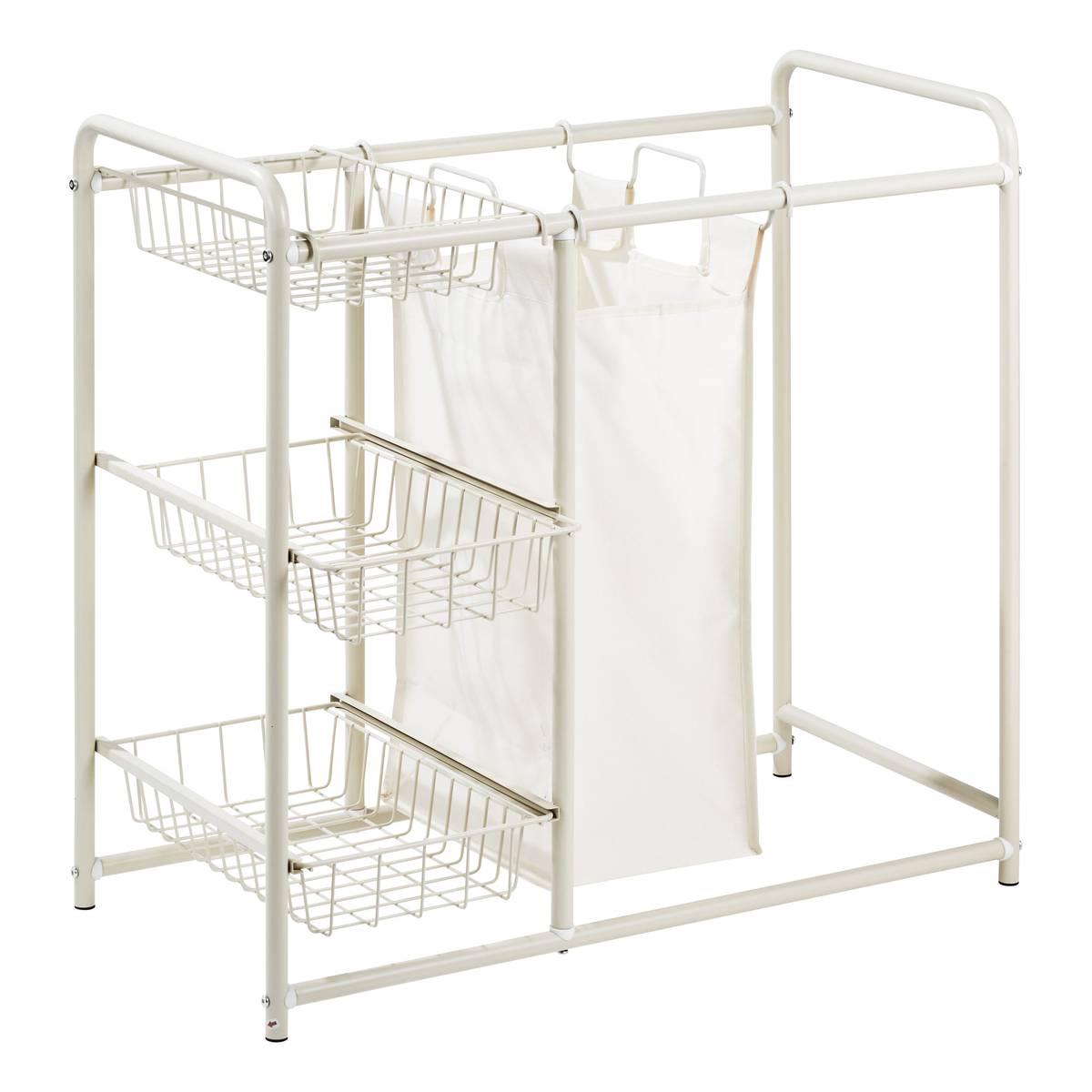 Panier à linge, blanc Linea