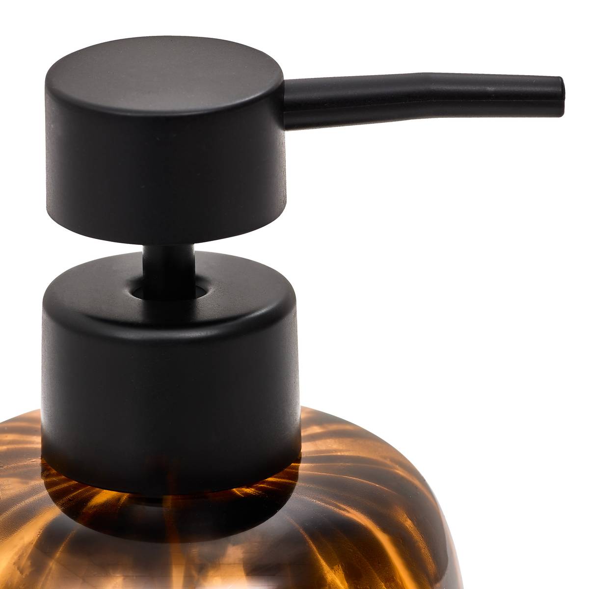 Distributeur à savon, 400 ml, marron Dotty