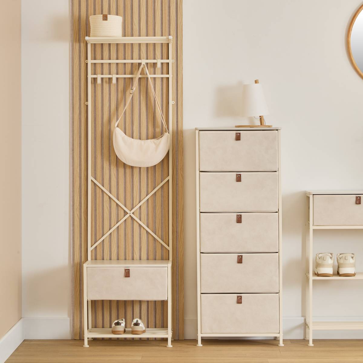 Vestiaire, 45x30x160 cm Tissa