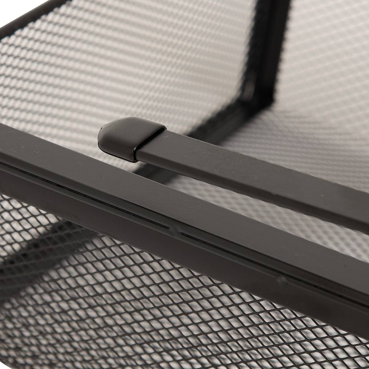 Etagère suspendue, 36,7x25x12,4 cm, noir Spacy