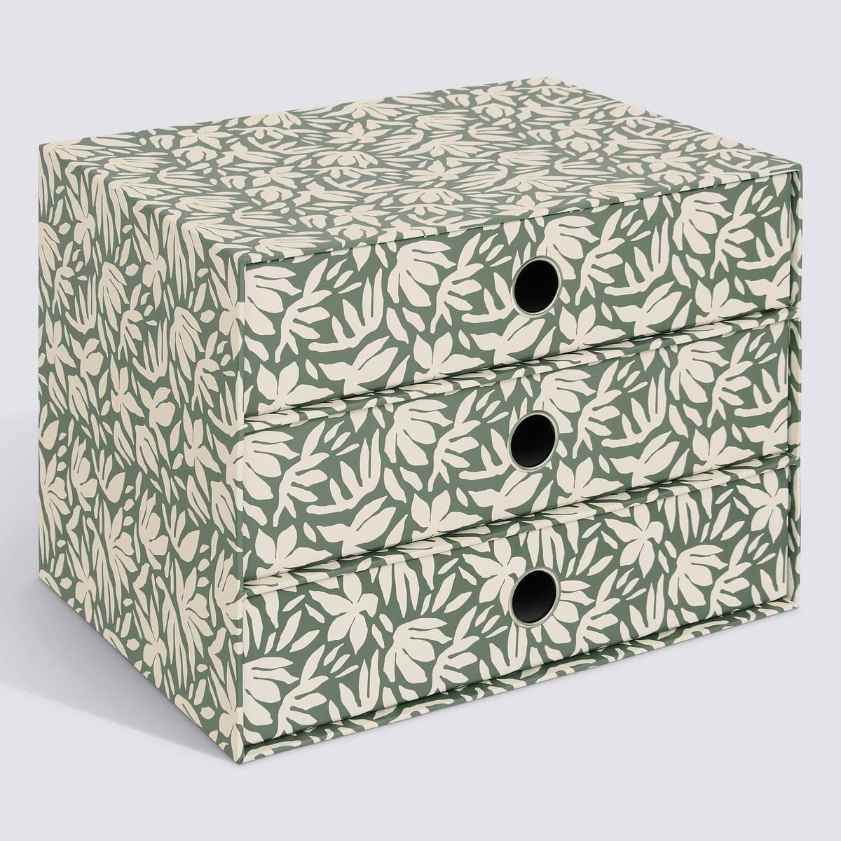 Tour, 3 tiroirs, 32x22x23 cm, laurier Florea