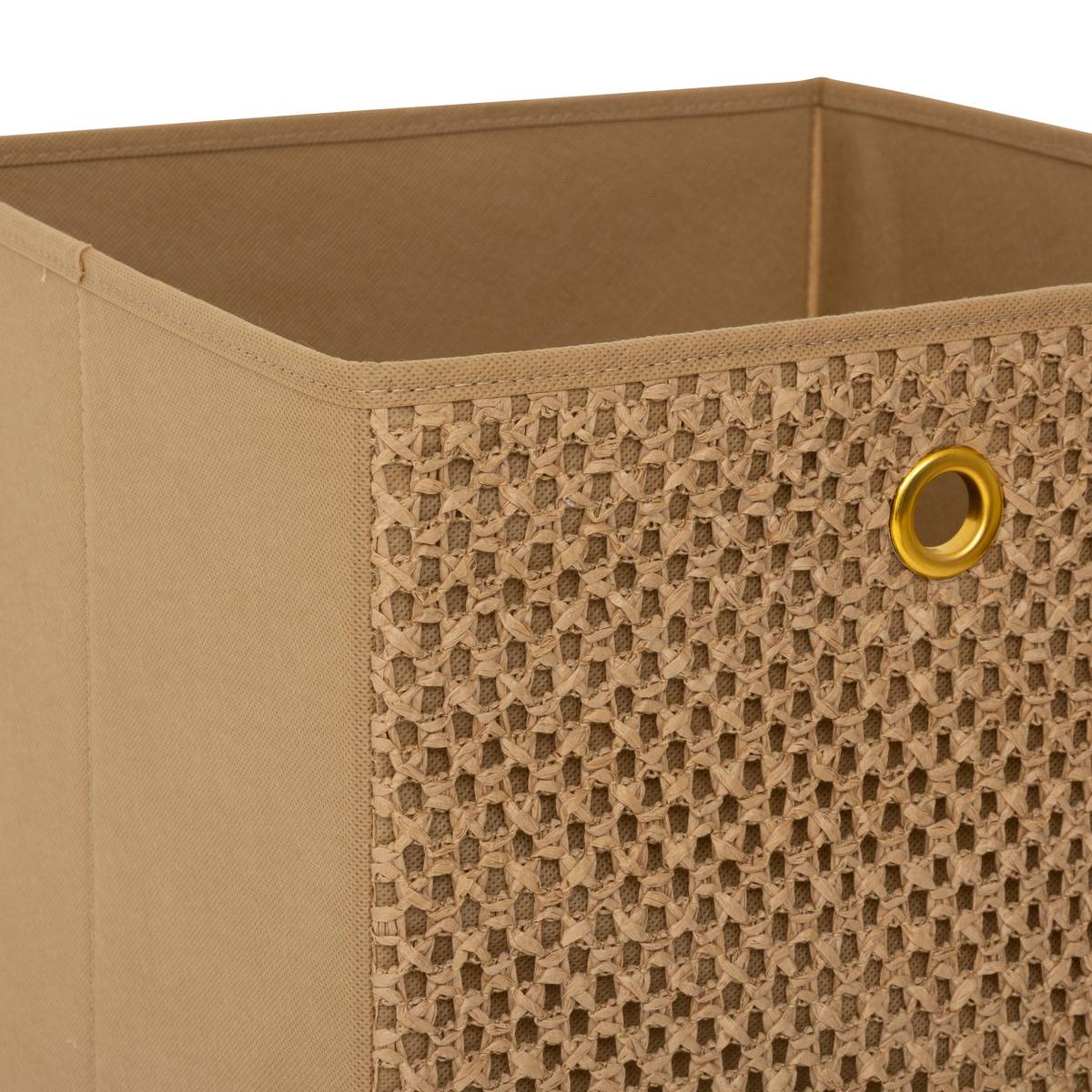 Boîte en carton, 31x31 cm, marron Mix'n modul