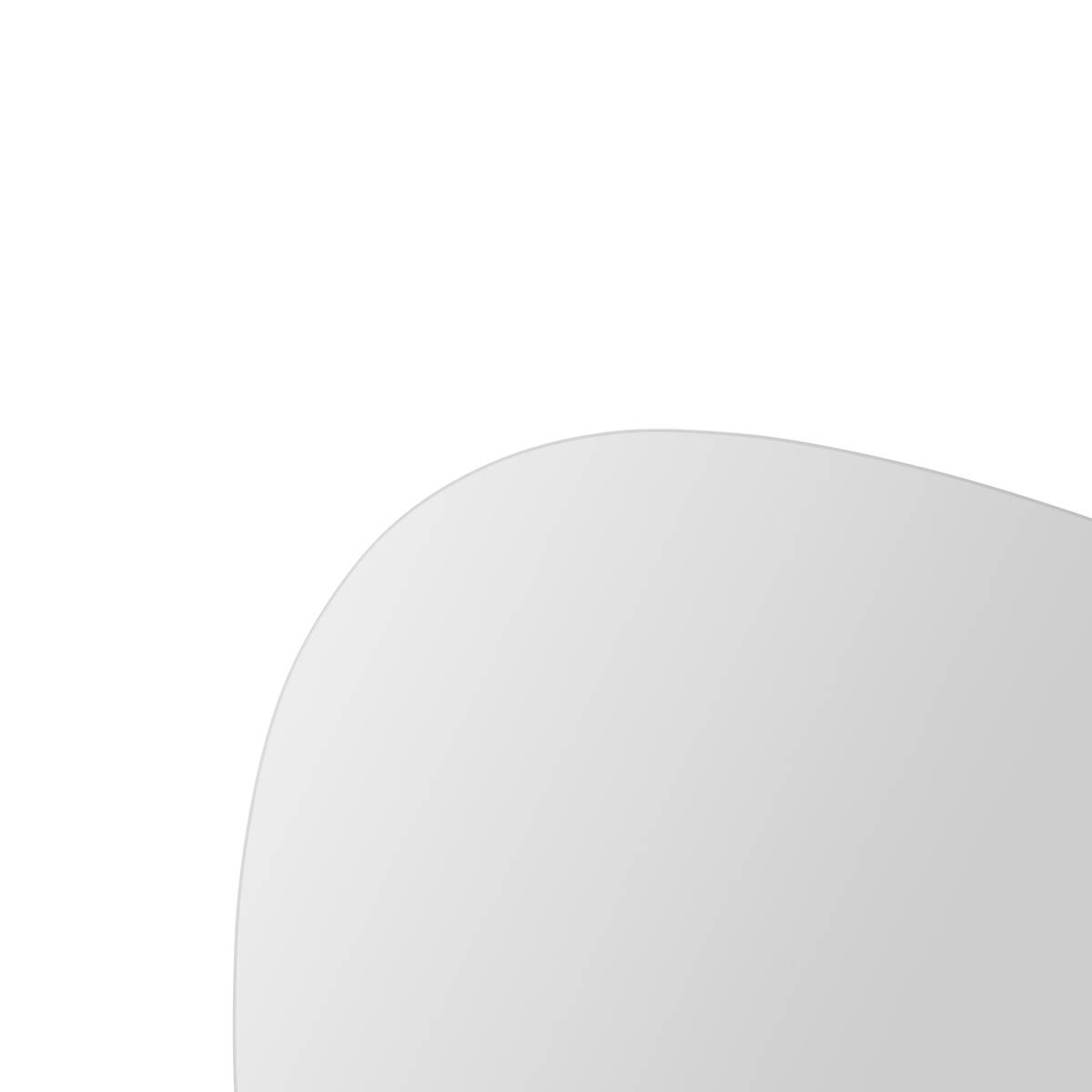 Lot de 2 miroirs adhésifs, d.30/40 cm Miroir