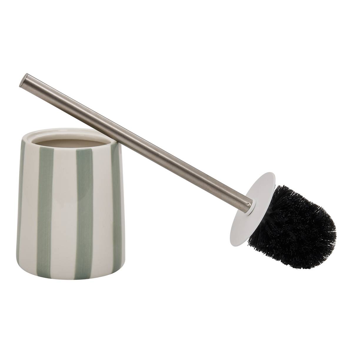 Brosse wc, vert céladon Strio