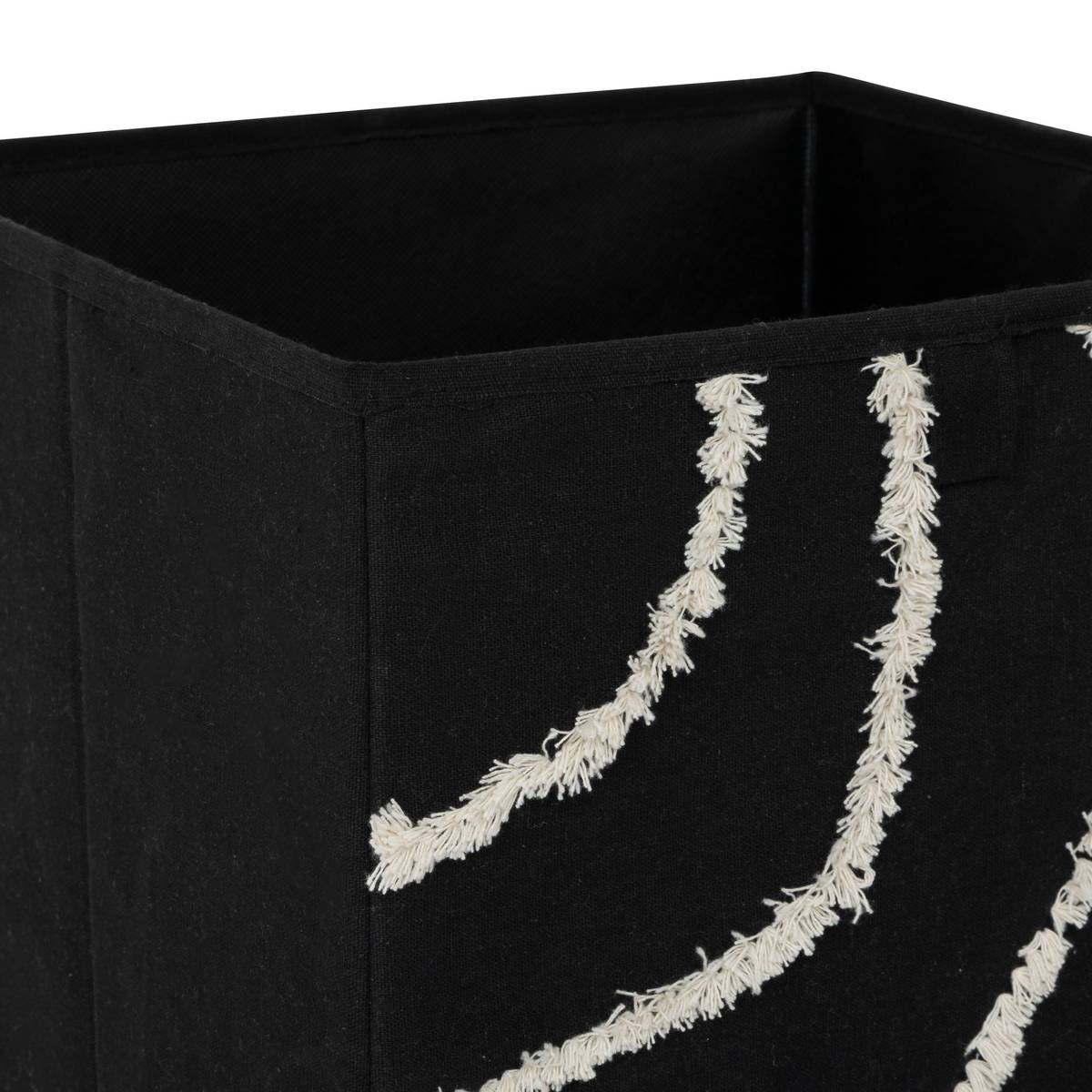 Boîte en carton, 31x31 cm, noir Mix'n modul