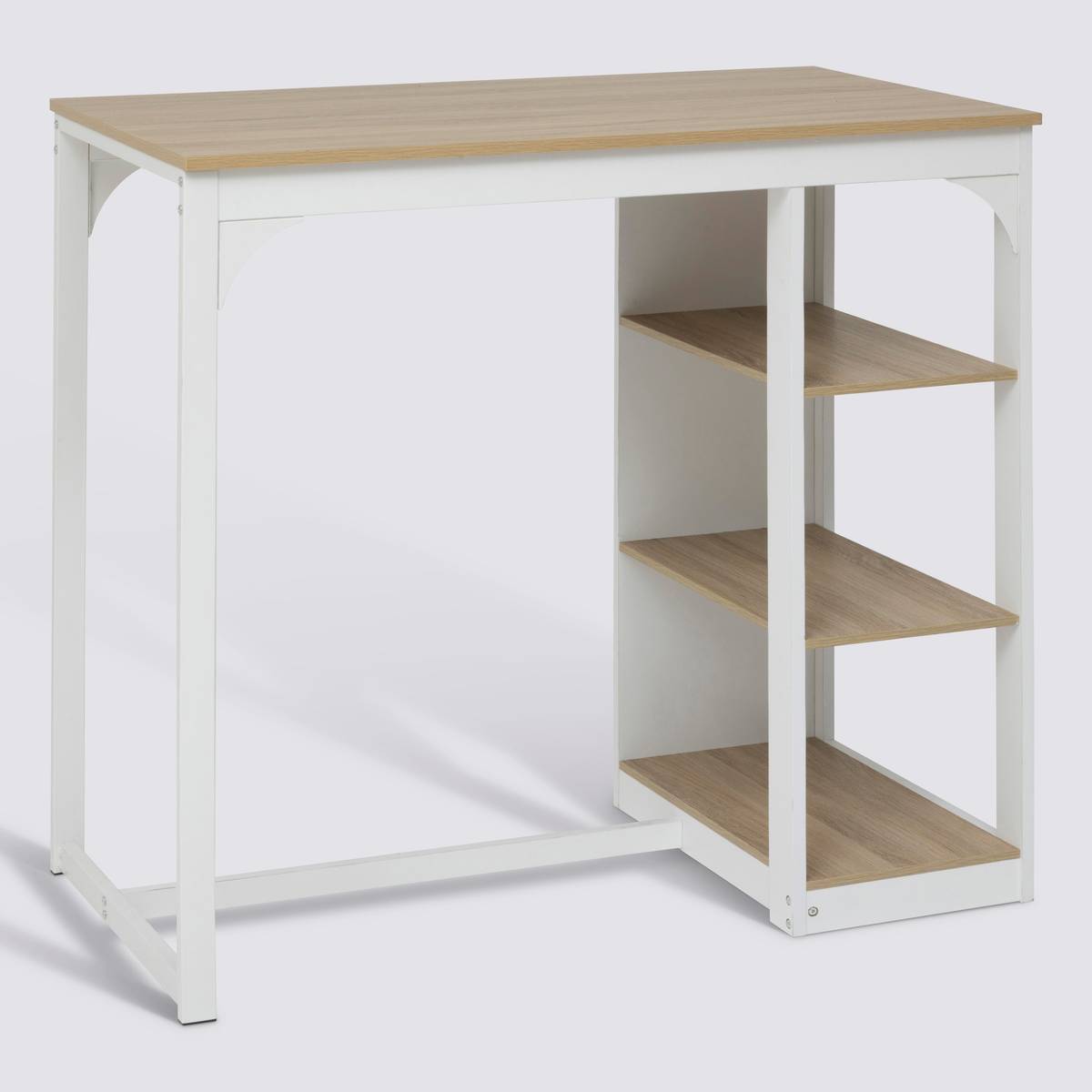 Table de bar, 2 places, blanc Eat up