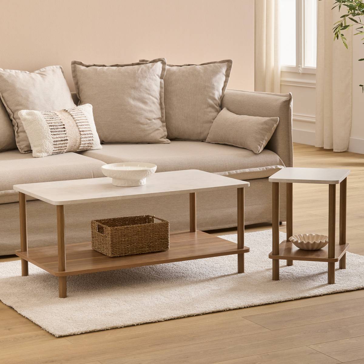 Table d'appoint rectangulaire Come