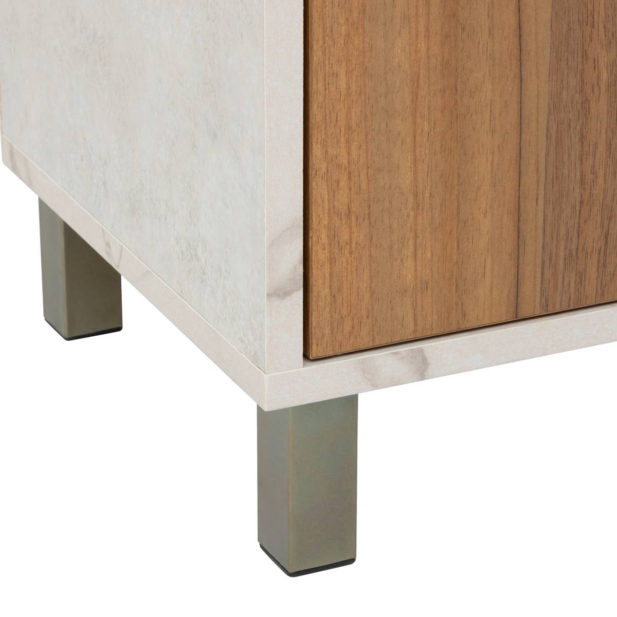 Meuble bas, 1 portes, 2 étagères Come