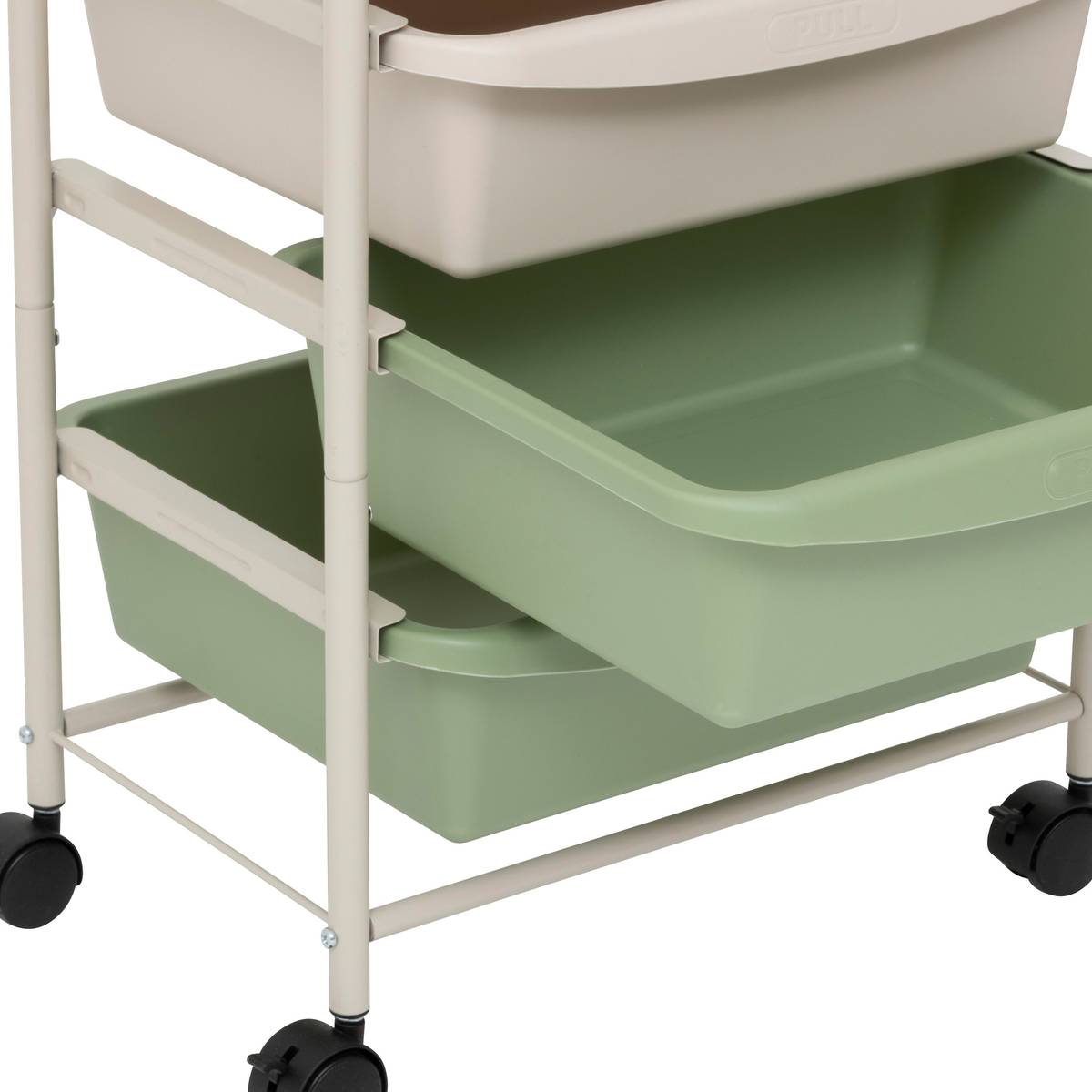 Tour, 40x34,5x82 cm, beige / vert Deskolor