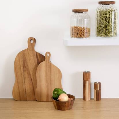 Planche à découper, 35x20 cm Acacia