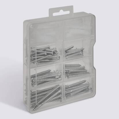 Kit chevilles et vis, 101 pièces 