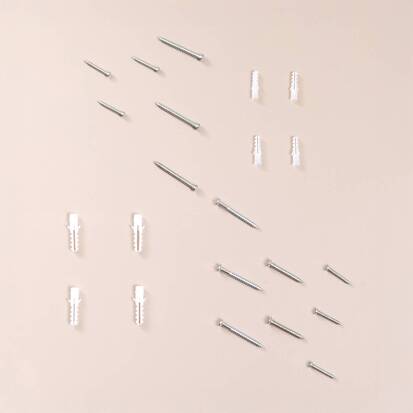 Kit chevilles et vis, 101 pièces 