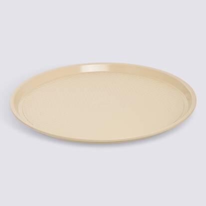Plaque à pizza, d.34,5 cm, beige Harmony