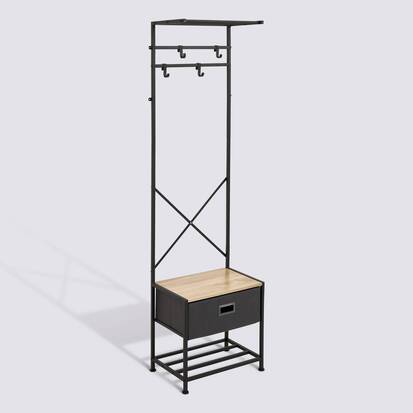 Vestiaire, 45x30x160 cm Tissa