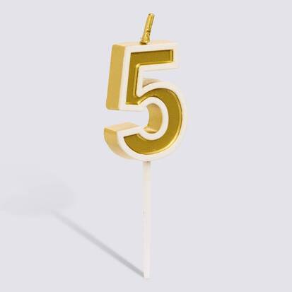 Bougie anniversaire, n°5 