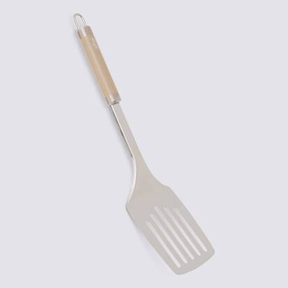 Spatule, inox, beige Solstice