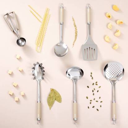Cuillère portionneuse, inox Solstice