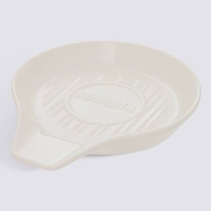 Repose cuillère 15x2x12 cm, blanc 