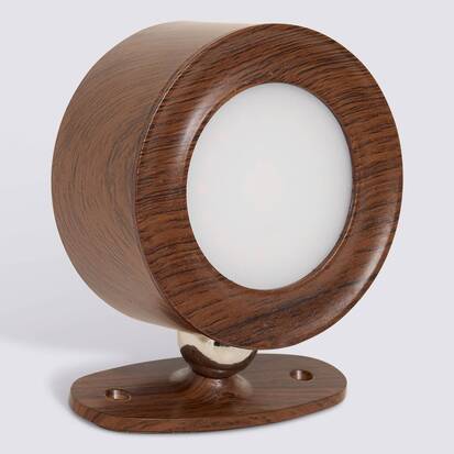 Lampe led amovible aimantée, usb, marron 