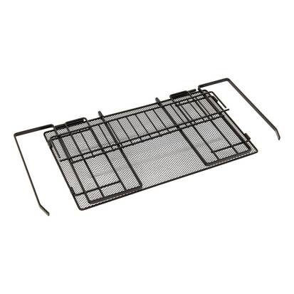 Etagère suspendue, 38,5x21,5x18,2 cm, noir Spacy