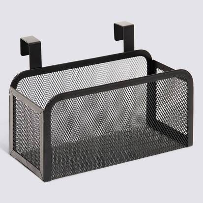 Etagère suspendue, 25,3x14x16,5 cm, noir Spacy