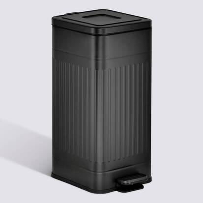 Poubelle 29 l, noir Nova